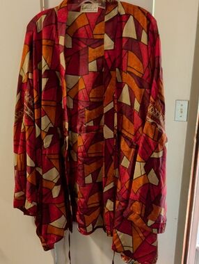 Kantha Bae Silk Shortie Kimono